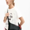 Borsa media con applicazioni Mickey Mouse™