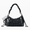 Borsa media con arricciature Borsa media con arricciature