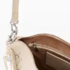 Borsa media con borchie e frange