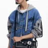Borsa media con borchie Mickey Mouse™