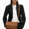 Borsa media con ciondolo e logo