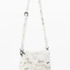 Borsa media con scritte