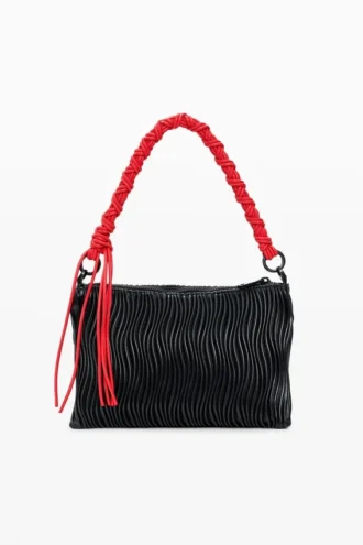 Borsa media goffrata