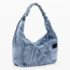 Borsa media in denim