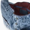 Borsa media in denim