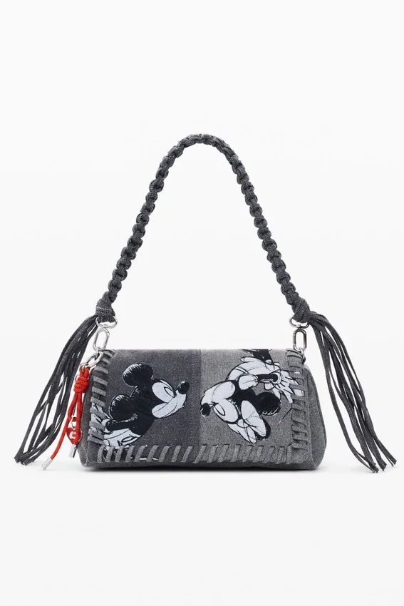 Borsa media in denim Mickey Mouse™ Borsa media in denim Mickey Mouse™