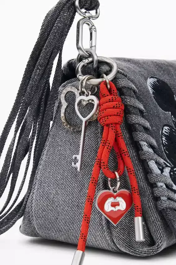 Borsa media in denim Mickey Mouse™ Borsa media in denim Mickey Mouse™
