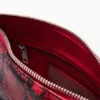 Borsa media quadrata con stampa serpente Borsa media quadrata con stampa serpente