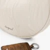 Borsa ovale media con goffratura