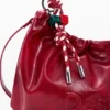 Borsa ovale media con logo
