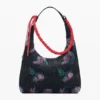 Borsa ovale media con texture