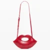 Borsa piccola a forma di labbra