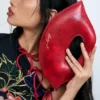 Borsa piccola a forma di labbra