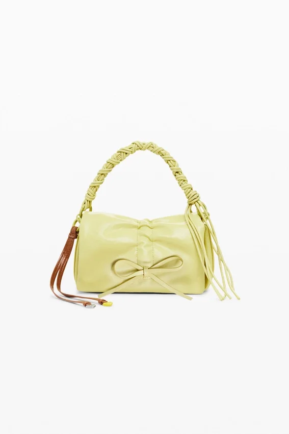 Borsa piccola con fiocco lucido Borsa piccola con fiocco lucido