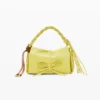 Borsa piccola con fiocco lucido