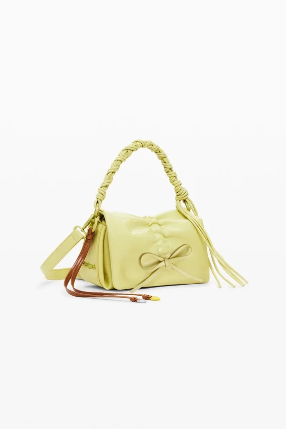Borsa piccola con fiocco lucido Borsa piccola con fiocco lucido