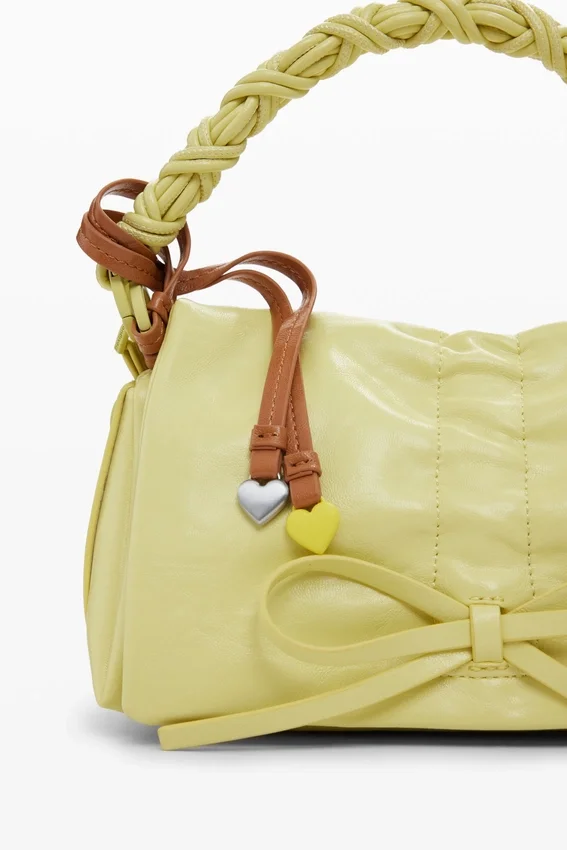 Borsa piccola con fiocco lucido Borsa piccola con fiocco lucido