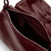 Borsa piccola con fiocco lucido