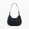 Borsa piccola con fiori rossi