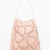 Borsa shopping a motivi floreali Borsa shopping a motivi floreali