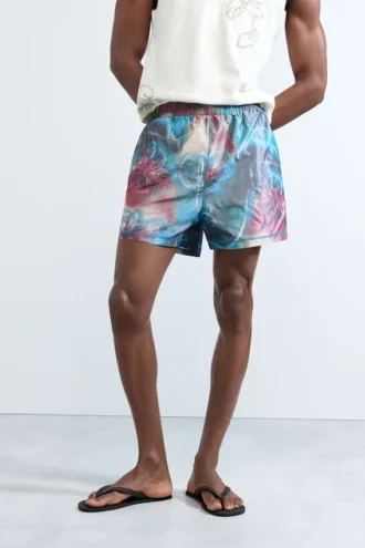 Boxer da bagno stampato