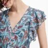 Camicetta con stampa floreale