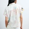 Camicia a maniche corte in cotone