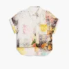 Camicia a maniche corte in cotone