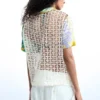 Camicia a maniche corte stampata