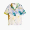 Camicia a maniche corte stampata