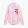Camicia a righe con motivo cartolina Camicia a righe con motivo cartolina
