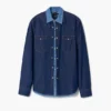 Camicia in denim Patchwork