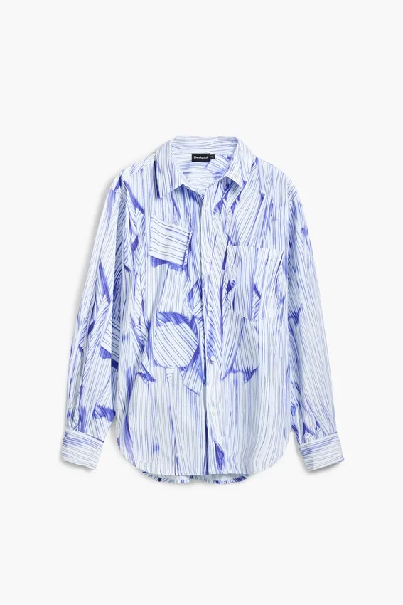 Camicia oversize in stile Arty Camicia oversize in stile Arty