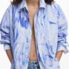 Camicia oversize in stile Arty Camicia oversize in stile Arty
