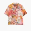 Camicia tropicale a maniche corte