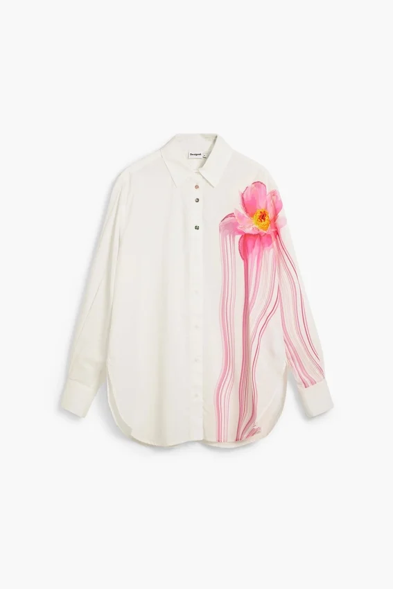 Camicie a fiori lucide Camicie a fiori lucide