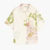 Camicie a maniche corte con stampa floreale Camicie a maniche corte con stampa floreale