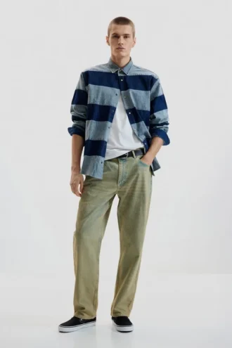 Camicie a righe in denim