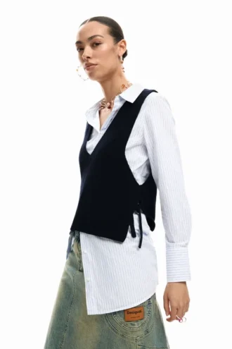Camicie con gilet staccabile