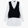 Camicie con gilet staccabile