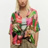 Camicie con stampa floreale