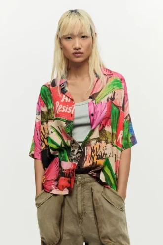 Camicie con stampa floreale