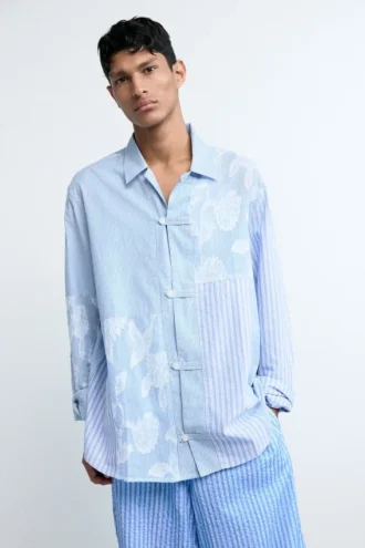 Camicie con stampa floreale
