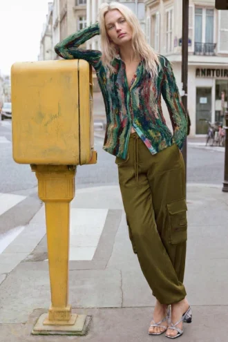 Camicie con stampa multicolore