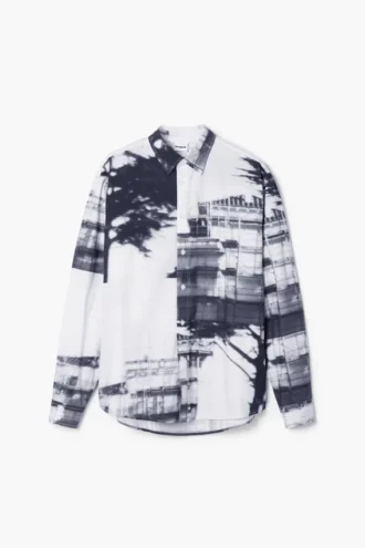 Camicie con stampa urbana