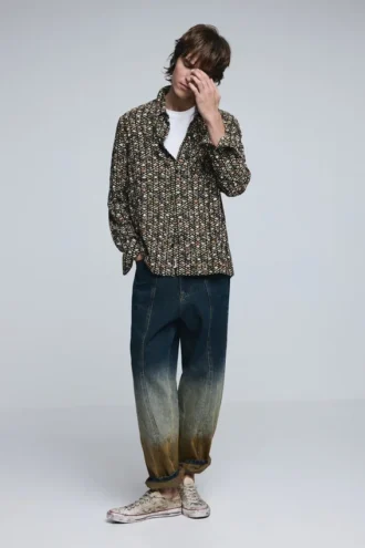 Camicie da uomo Jacquard