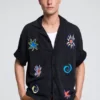 Camicie in cotone ricamate