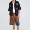 Camicie in cotone ricamate