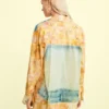 Camicie in denim misto