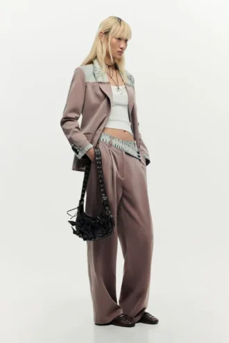 Cappotto blazer riciclato